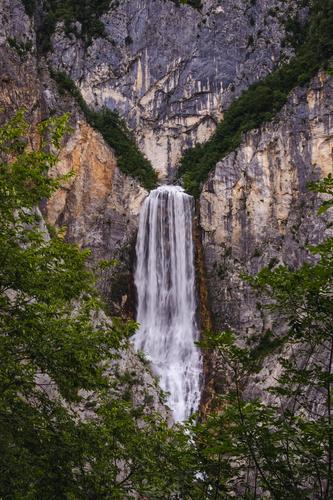 Boka Waterfall, Slovenia