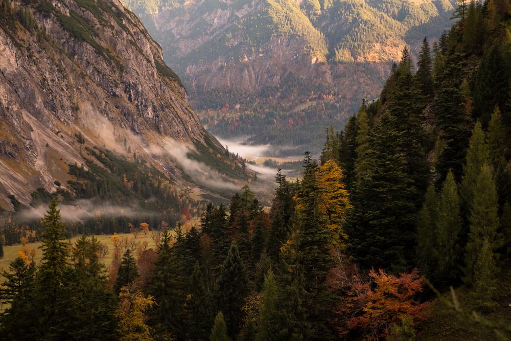 Autumn in Eng Valley, Austria