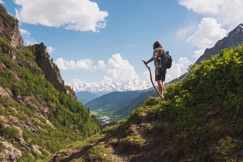 Hiking in the Svan mountains of Georgia