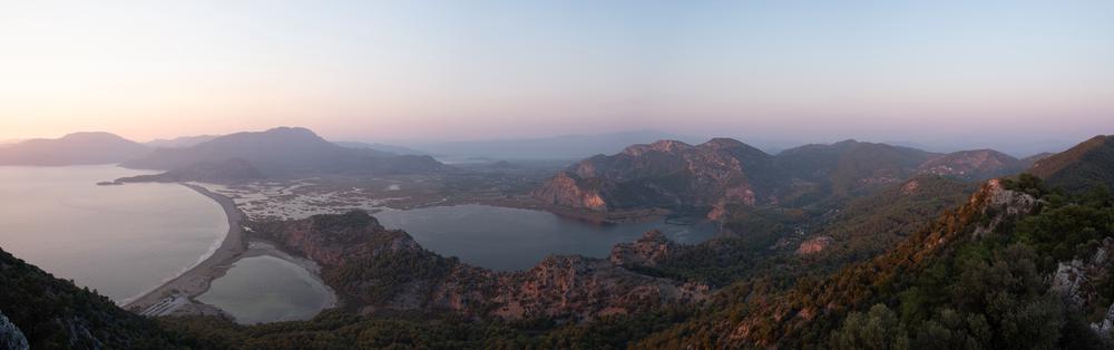 Iztuzu beach sunset, Turkey