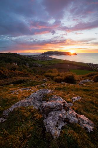 LLandudno sunset, UK
