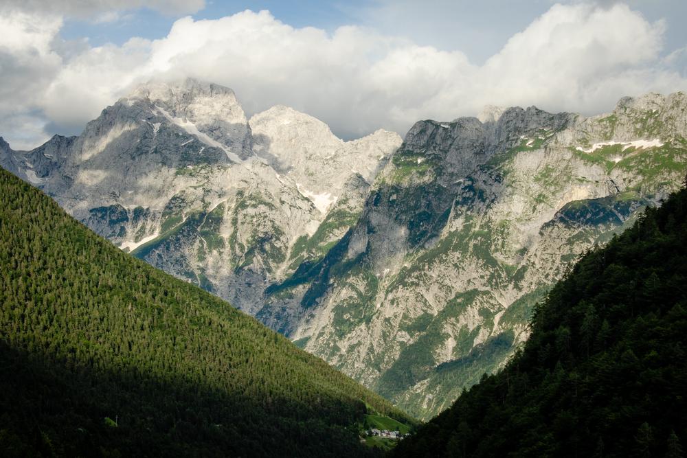 Views from Predil pass, Slovenia