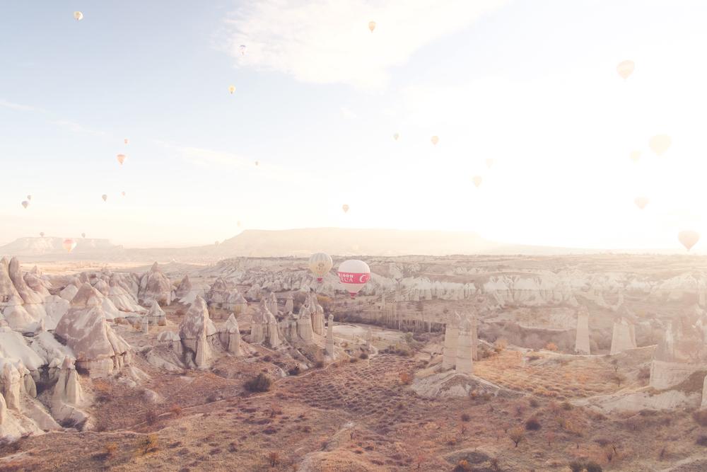 Sunrise at Love Valley, Cappadocia