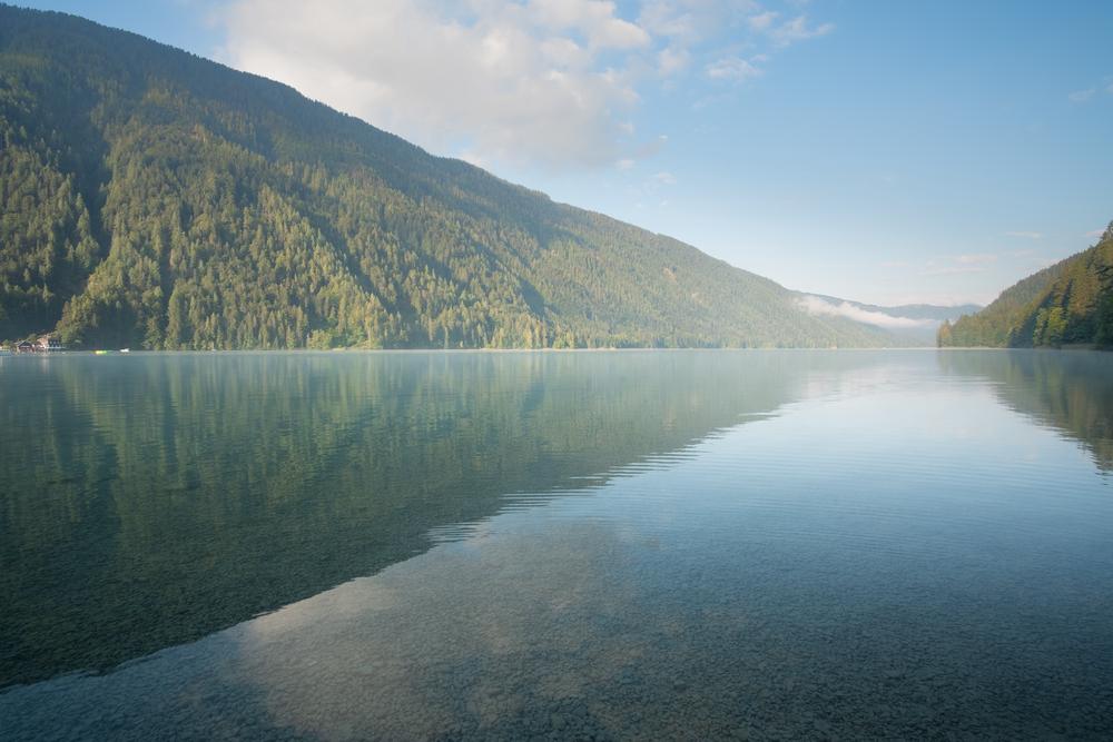 Summer at Lake Weissensee, Carinthia, Austria